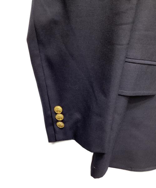 BROOKS BROTHERS（ブルックス・ブラザーズ）BROOKS BROTHERS (ブルックス・ブラザーズ) 金釦テーラードジャケット ネイビー サイズ:38SHTの古着・服飾アイテム