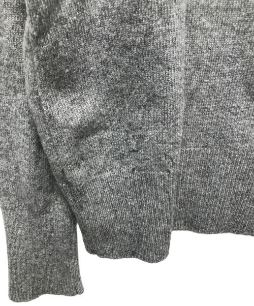 Vivienne Westwood RED LABEL（ヴィヴィアンウエストウッドレッドレーベル）Vivienne Westwood RED LABEL (ヴィヴィアンウエストウッドレッドレーベル) ハートフリルニットカーディガン グレー サイズ:00の古着・服飾アイテム