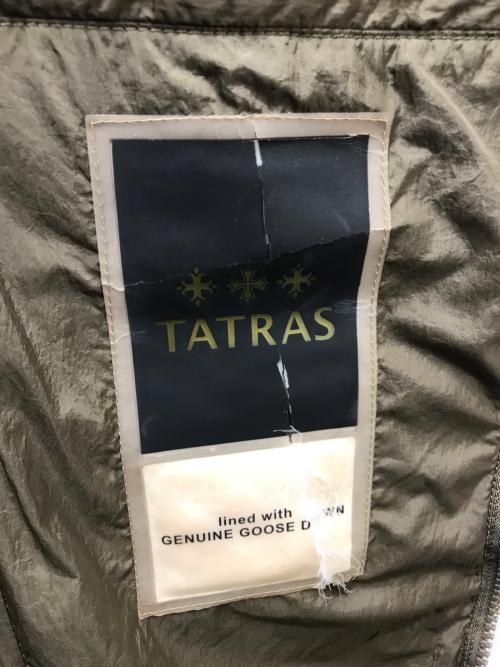 TATRAS（タトラス）TATRAS (タトラス) POLITEAMA / フーデッドダウンコート LTA16A4496 カーキ サイズ:2の古着・服飾アイテム