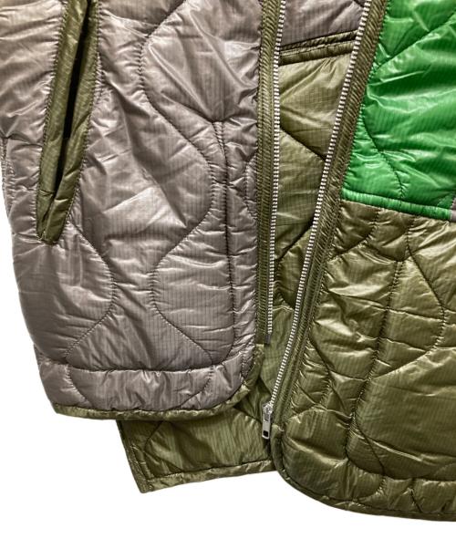 COMME des GARCONS HOMME DEUX（コムデギャルソン オム ドゥ）COMME des GARCONS HOMME DEUX (コムデギャルソン オム ドゥ) キルティング ジップアップナイロンベスト　25AW / AD2025　DP-V021 オリーブ サイズ:Mの古着・服飾アイテム