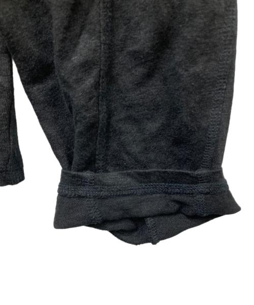 MATSUFUJI（マツフジ）MATSUFUJI (マツフジ) LINEN CARDIGAN(リネンカーディガン)　26SS　M261-0705 ブラック サイズ:2の古着・服飾アイテム