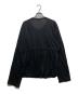 MATSUFUJI (マツフジ) LINEN CARDIGAN(リネンカーディガン)　26SS　M261-0705 ブラック サイズ:2：15000円