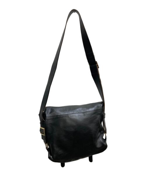 CCU（シーシーユー）CCU (シーシーユー) FLAP SHOULDER BAG/フラップショルダーバッグ ブラックの古着・服飾アイテム