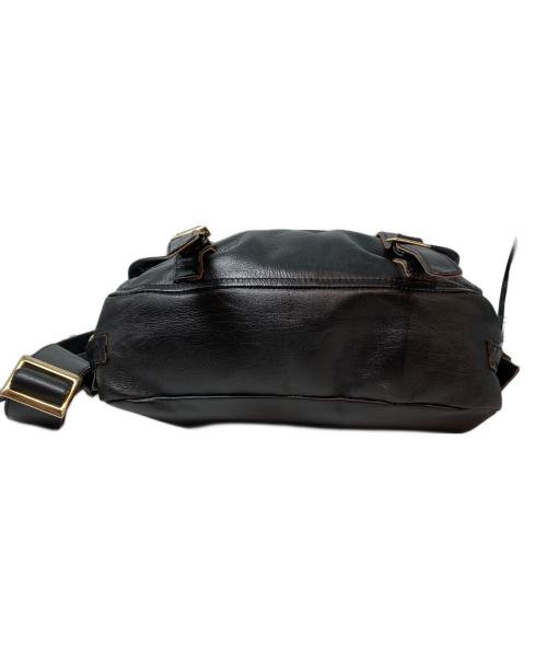 CCU（シーシーユー）CCU (シーシーユー) FLAP SHOULDER BAG/フラップショルダーバッグ ブラックの古着・服飾アイテム