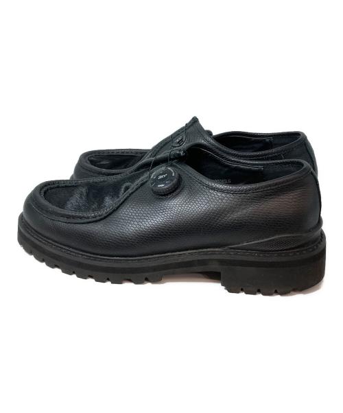 sillage（シアージ）Sillage (シアージ) ハラコ切替 チロリアンシューズ / chaussure de marche black ponyhair　vibramソール　252PG0008SLG ブラック サイズ:44の古着・服飾アイテム