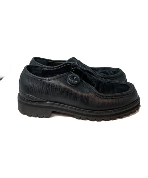 sillage（シアージ）Sillage (シアージ) ハラコ切替 チロリアンシューズ / chaussure de marche black ponyhair　vibramソール　252PG0008SLG ブラック サイズ:44の古着・服飾アイテム