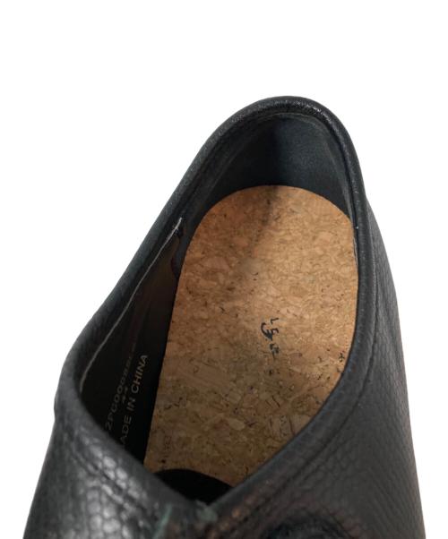 sillage（シアージ）Sillage (シアージ) ハラコ切替 チロリアンシューズ / chaussure de marche black ponyhair　vibramソール　252PG0008SLG ブラック サイズ:44の古着・服飾アイテム