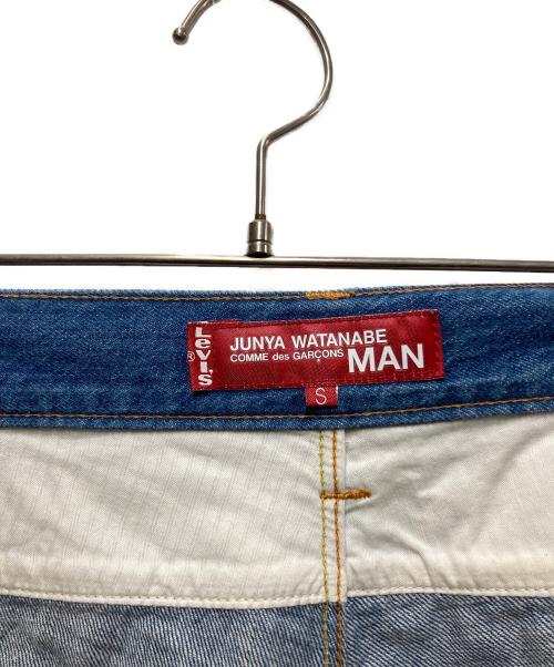 JUNYA WATANABE CdG MAN（ジュンヤ ワタナベ コム デ ギャルソン マン）JUNYA WATANABE CdG MAN (ジュンヤ ワタナベ コム デ ギャルソン マン) LEVI'S (リーバイス) デニムパンツ　WC-P217　AD2018 インディゴ サイズ:Sの古着・服飾アイテム