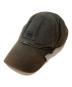 BALENCIAGA（バレンシアガ）の古着「HAT NOTCHED VISOR CO CAP/ハットノッチバイザーキャップ」｜ブラック