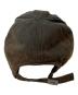 中古・古着 BALENCIAGA (バレンシアガ) HAT NOTCHED VISOR CO CAP/ハットノッチバイザーキャップ ブラック：40000円