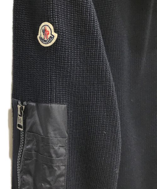 MONCLER（モンクレール）MONCLER (モンクレール) CARDIGAN TRICOT ネイビー サイズ:XLの古着・服飾アイテム