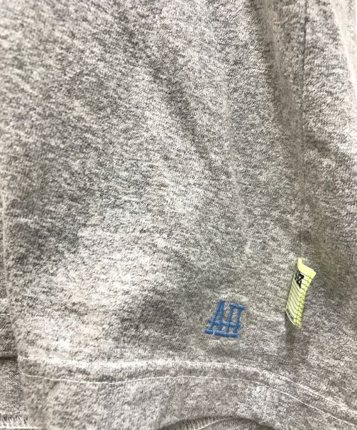 LOS ANGELES APPAREL（ロサンゼルスアパレル）LOS ANGELES APPAREL (ロサンゼルスアパレル) SSZ (エスエスズィー) AH (アキオハセガワ) 8oz YUKON ARMY TEE グレー サイズ:2XLの古着・服飾アイテム