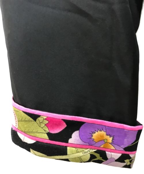 LEONARD（レオナール）LEONARD (レオナール) シルク中綿コート ブラック サイズ:11Rの古着・服飾アイテム