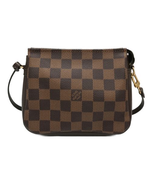 LOUIS VUITTON（ルイ ヴィトン）LOUIS VUITTON (ルイ ヴィトン) トゥルース・メイクアップ/ポーチ/ダミエ/N51982 ブラウンの古着・服飾アイテム