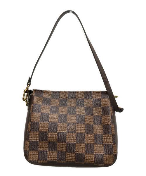 LOUIS VUITTON（ルイ ヴィトン）LOUIS VUITTON (ルイ ヴィトン) トゥルース・メイクアップ/ポーチ/ダミエ/N51982 ブラウンの古着・服飾アイテム