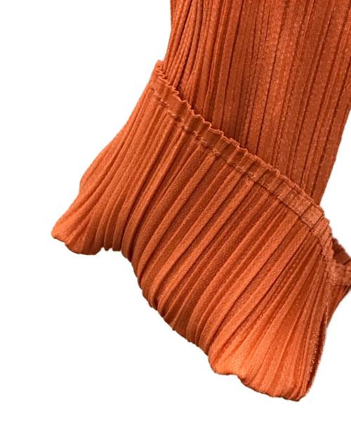 PLEATS PLEASE（プリーツプリーズ）PLEATS PLEASE (プリーツプリーズ) グラデーションハイネックプリーツワンピース マルチカラー サイズ:3の古着・服飾アイテム