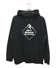 F.C.R.B.×WHITE MOUNTAINEERING（エフシーレアルブリストル×ホワイトマウンテ二アニング）の古着「LOGO HOODIE」｜ブラック