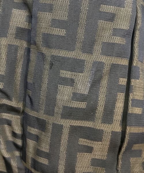 FENDI（フェンディ）FENDI (フェンディ) ズッカ柄ナイロンジャケット ブラウン サイズ:50の古着・服飾アイテム
