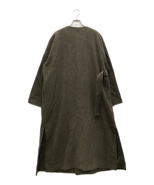 Lavish Gate（ラビッシュゲート）Lavish Gate (ラビッシュゲート) ウールトレンチコート ブラウン サイズ:Fの古着・服飾アイテム