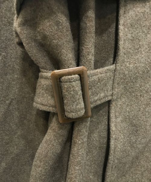 Lavish Gate（ラビッシュゲート）Lavish Gate (ラビッシュゲート) ウールトレンチコート ブラウン サイズ:Fの古着・服飾アイテム