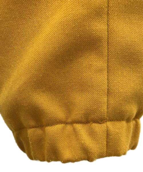 im MEN ISSEY MIYAKE（アイム メン イッセイミヤケ）im MEN ISSEY MIYAKE (アイム メン イッセイミヤケ) ハイブリットウールブルゾン イエロー サイズ:2の古着・服飾アイテム