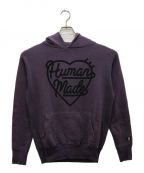 HUMAN MADEヒューマンメイド）の古着「TSURIAMI HEART HOODIE」｜パープル