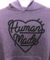 中古・古着 HUMAN MADE (ヒューマンメイド) TSURIAMI HEART HOODIE パープル サイズ:L：8000円