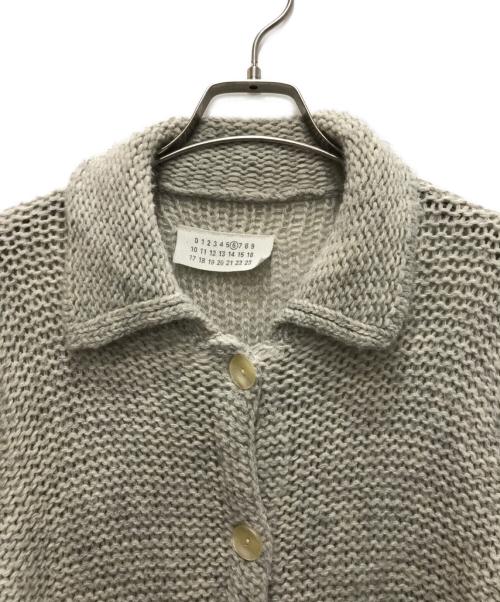 Maison Martin Margiela 6（メゾン マルタンマルジェラ 6）Maison Martin Margiela 6 (メゾン マルタンマルジェラ 6) アルパカ混ニットカーディガン グレー サイズ:下記参照の古着・服飾アイテム