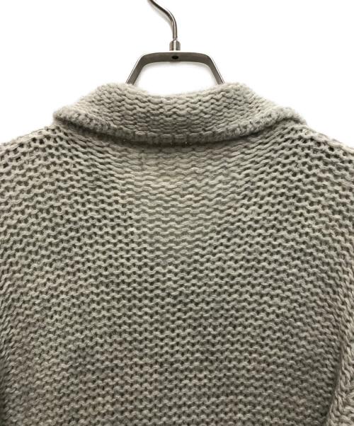 Maison Martin Margiela 6（メゾン マルタンマルジェラ 6）Maison Martin Margiela 6 (メゾン マルタンマルジェラ 6) アルパカ混ニットカーディガン グレー サイズ:下記参照の古着・服飾アイテム