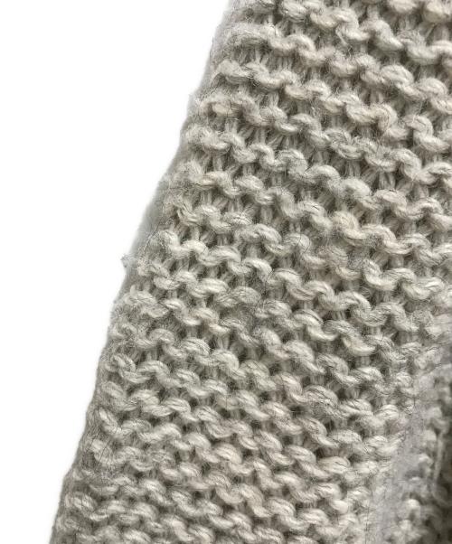 Maison Martin Margiela 6（メゾン マルタンマルジェラ 6）Maison Martin Margiela 6 (メゾン マルタンマルジェラ 6) アルパカ混ニットカーディガン グレー サイズ:下記参照の古着・服飾アイテム