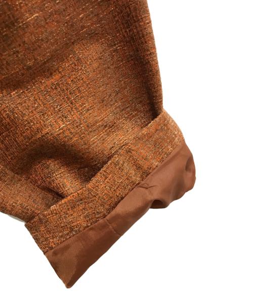 seyto（セイト）seyto (セイト) ジャガードセミダブルテーラードジャケット オレンジ サイズ:Ⅿの古着・服飾アイテム