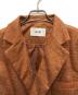 中古・古着 seyto (セイト) ジャガードセミダブルテーラードジャケット オレンジ サイズ:Ⅿ：5000円