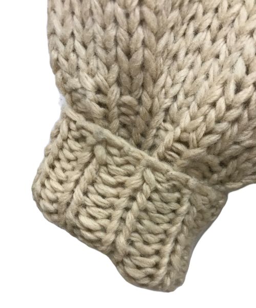 Uhr（ウーア）Uhr (ウーア) Low Gauge Loose Hand Knit アイボリー サイズ:FREEの古着・服飾アイテム
