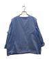 mizuiro-ind (ミズイロインド) ブラウス ブルー サイズ:ー：3980円