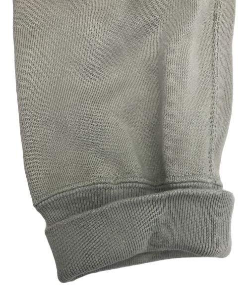 AURALEE（オーラリー）AURALEE (オーラリー) LIGHT FLOWYY ロングスリーブスウェット 黄緑の古着・服飾アイテム