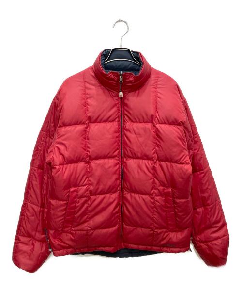 L.L.Bean（エルエルビーン）L.L.Bean (エルエルビーン) リバーシブルダウンジャケット ブラック×レッド サイズ:Ｓの古着・服飾アイテム