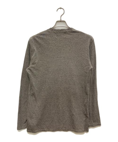 Azuma（アズマ）Azuma (アズマ) KURT’S BORDER L/S T-SHIRT ベージュ サイズ:-1の古着・服飾アイテム