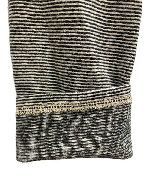 Azuma（アズマ）Azuma (アズマ) KURT’S BORDER L/S T-SHIRT ベージュ サイズ:-1の古着・服飾アイテム