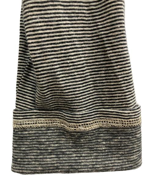 Azuma（アズマ）Azuma (アズマ) KURT’S BORDER L/S T-SHIRT ベージュ サイズ:-1の古着・服飾アイテム