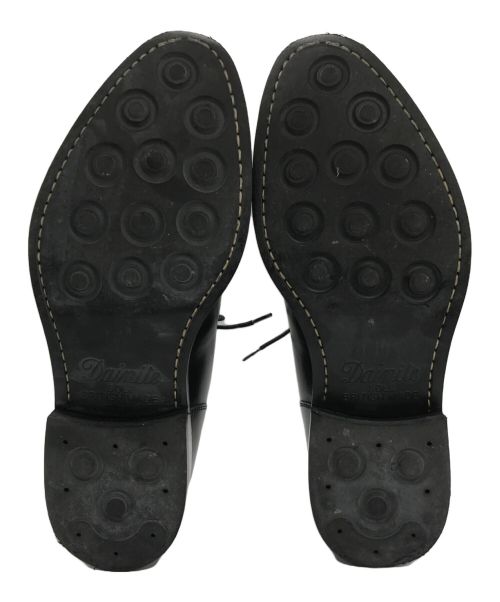 Jalan Sriwijaya（ジャランスリウァヤ）Jalan Sriwijaya (ジャランスリウァヤ) Uチップシューズ ブラック サイズ:6の古着・服飾アイテム