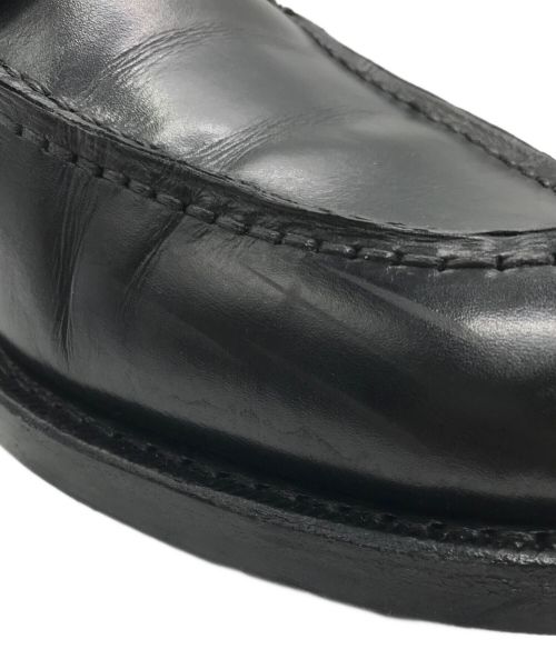 Jalan Sriwijaya（ジャランスリウァヤ）Jalan Sriwijaya (ジャランスリウァヤ) Uチップシューズ ブラック サイズ:6の古着・服飾アイテム