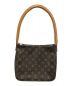 LOUIS VUITTON (ルイ ヴィトン) ルーピングMMワンショルダーバッグ/モノグラム/M51146 ブラウン：72000円