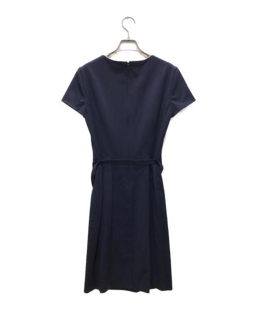 BROOKS BROTHERS（ブルックスブラザーズ）BROOKS BROTHERS (ブルックスブラザーズ) ベルトワンピース ネイビー サイズ:４の古着・服飾アイテム