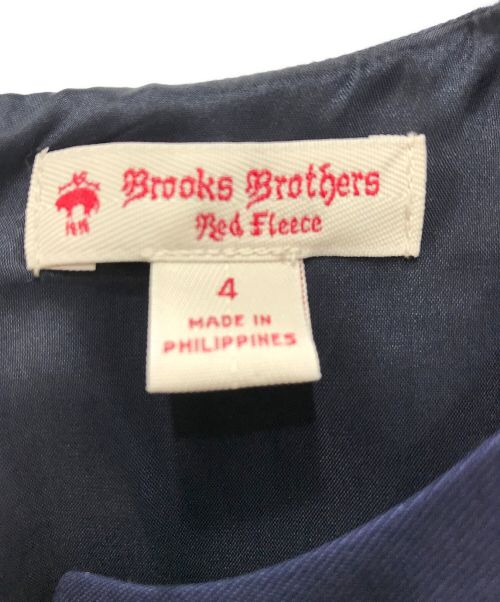 BROOKS BROTHERS（ブルックスブラザーズ）BROOKS BROTHERS (ブルックスブラザーズ) ベルトワンピース ネイビー サイズ:４の古着・服飾アイテム