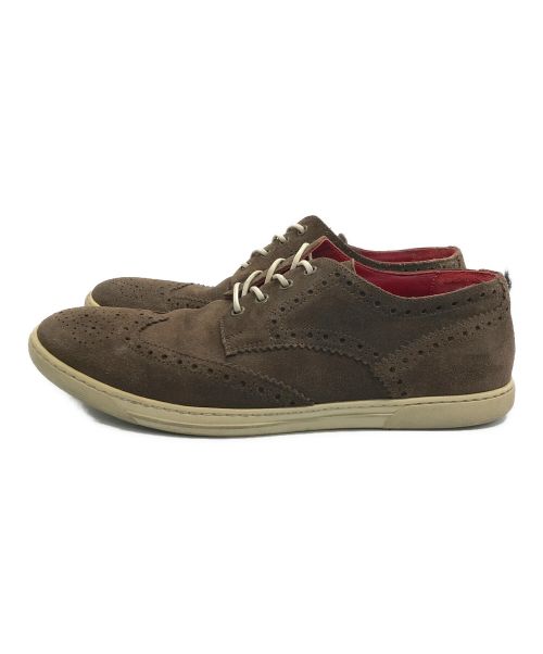 Tricker's（トリッカーズ）Tricker's (トリッカーズ) COMME des GARCONS JUNYA WATANABE MAN (コムデギャルソンジュンヤワタナベマン) コラボドレスシューズ ブラウン サイズ:43.5の古着・服飾アイテム
