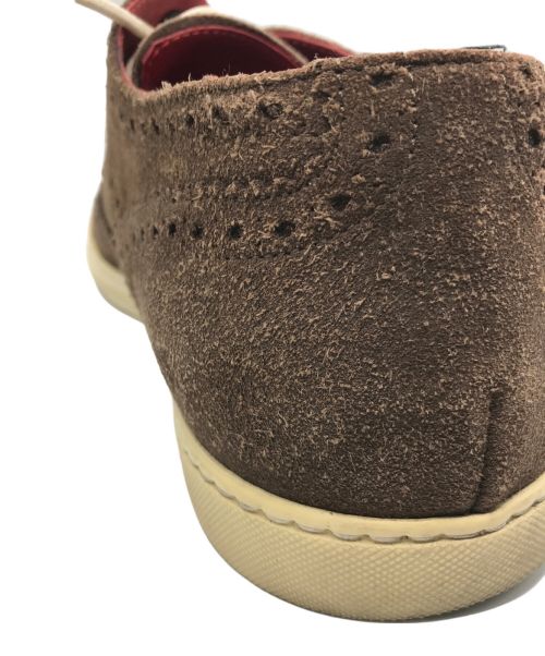 Tricker's（トリッカーズ）Tricker's (トリッカーズ) COMME des GARCONS JUNYA WATANABE MAN (コムデギャルソンジュンヤワタナベマン) コラボドレスシューズ ブラウン サイズ:43.5の古着・服飾アイテム