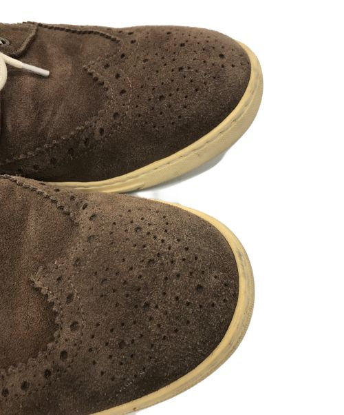 Tricker's（トリッカーズ）Tricker's (トリッカーズ) COMME des GARCONS JUNYA WATANABE MAN (コムデギャルソンジュンヤワタナベマン) コラボドレスシューズ ブラウン サイズ:43.5の古着・服飾アイテム