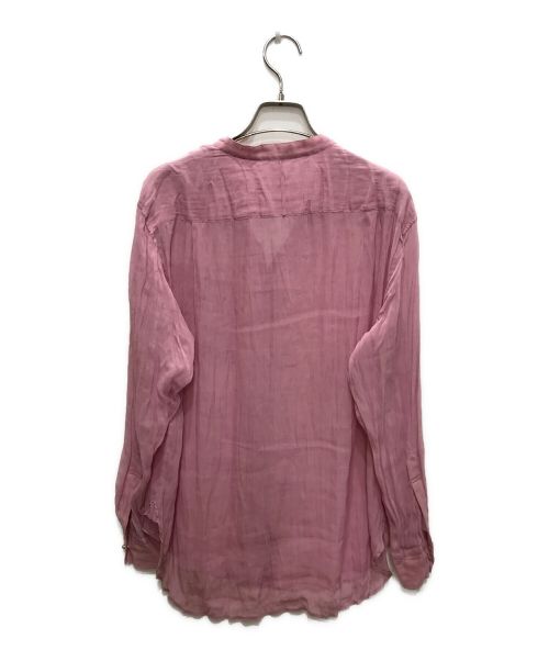 BEIGE（ベイジ）BEIGE (ベイジ) シアーブラウス ピンク サイズ:4の古着・服飾アイテム