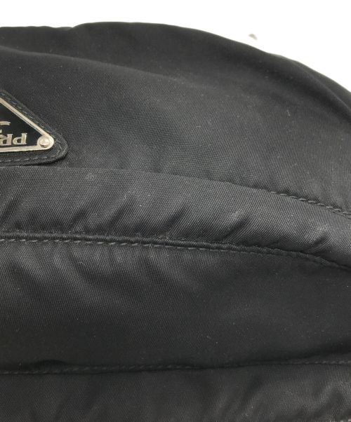 PRADA（プラダ）PRADA (プラダ) TESSUTO MONTAGN/テスートウエストポーチ ブラックの古着・服飾アイテム