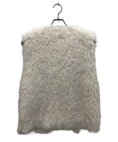 Snidel（スナイデル）Snidel (スナイデル) バリエフェイクファージレ/ベスト オフホワイト サイズ:ONE SIZE 未使用品の古着・服飾アイテム